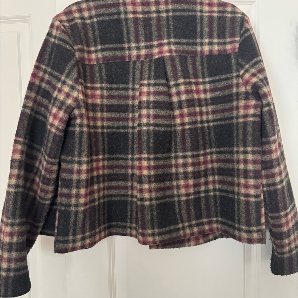 Banana Republic Plaid Short Jacket - Picture 3 of 5